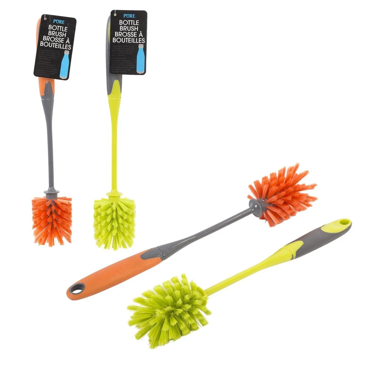 PURE, 12.5" Deluxe Bottle Brush, 2 colours