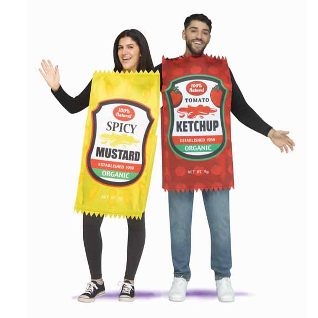 MUSTARD & KETCHUP - COUPLES COSTUME