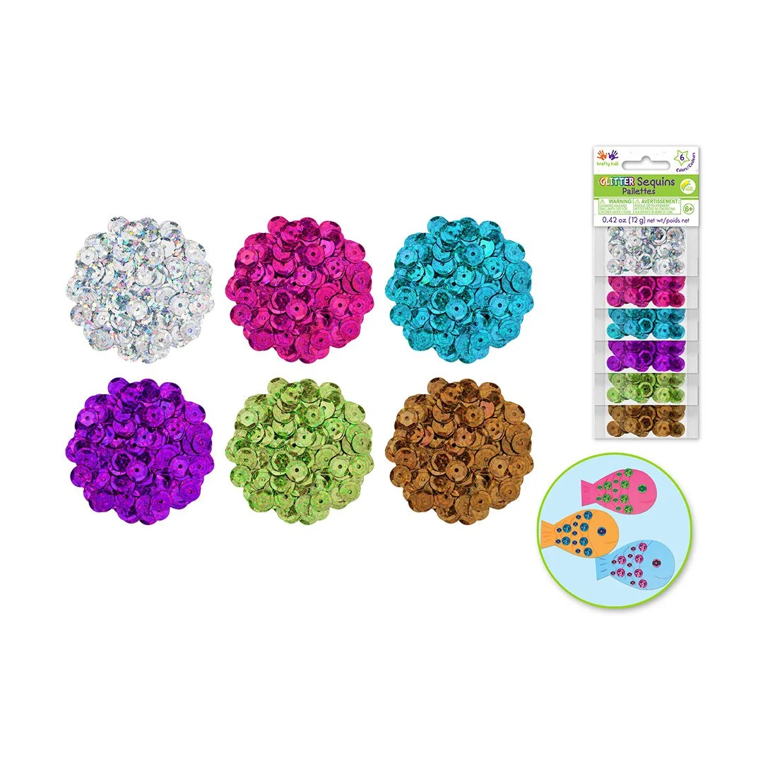 Krafty Kids: Glitter Sequins - Cup Glam