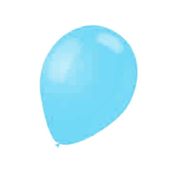 Latex Balloon Baby Blue 12 inch 15 pcs