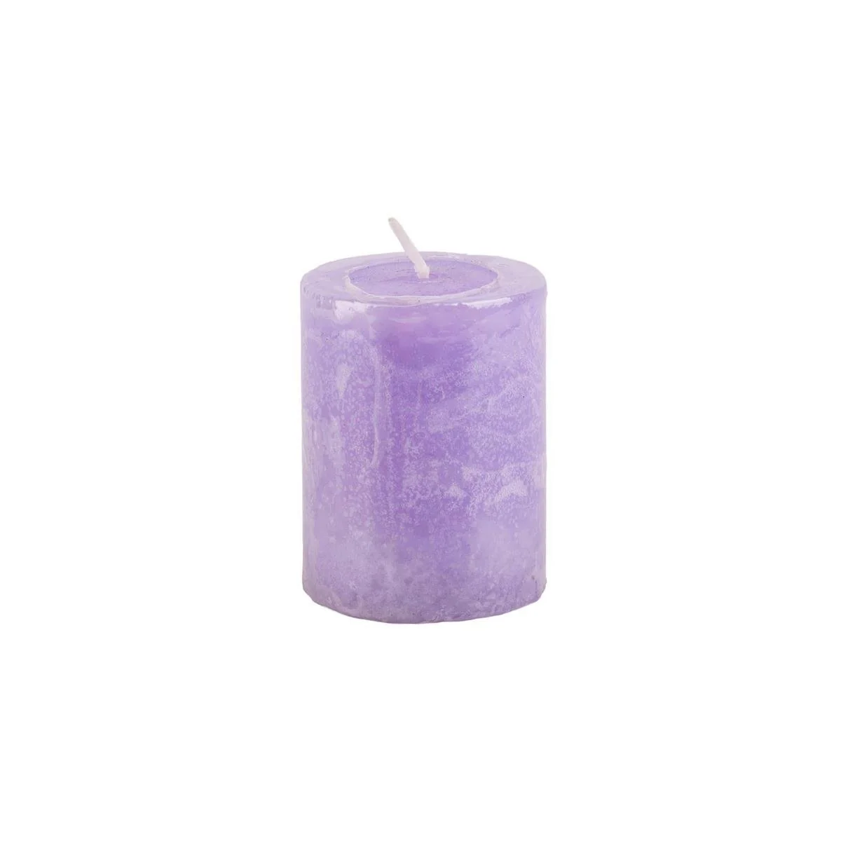 Frosted Scented Votive Candle, 2"H, Lavender Fields