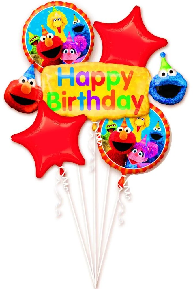 Balloon Bouquet Sesame Street Fun