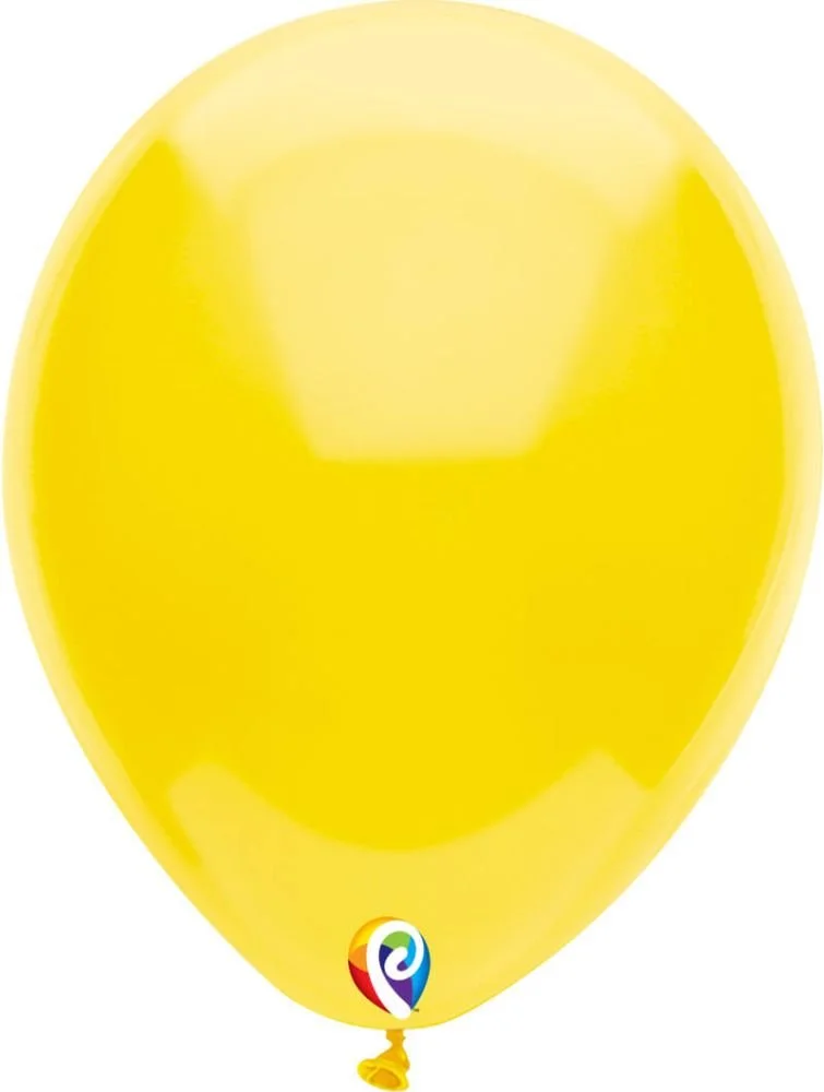 Funsational 12" Yellow (15pcs) Balloons