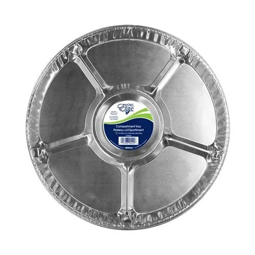 Chef Elite – Round 5-Compartment Tray – 16″ dia.