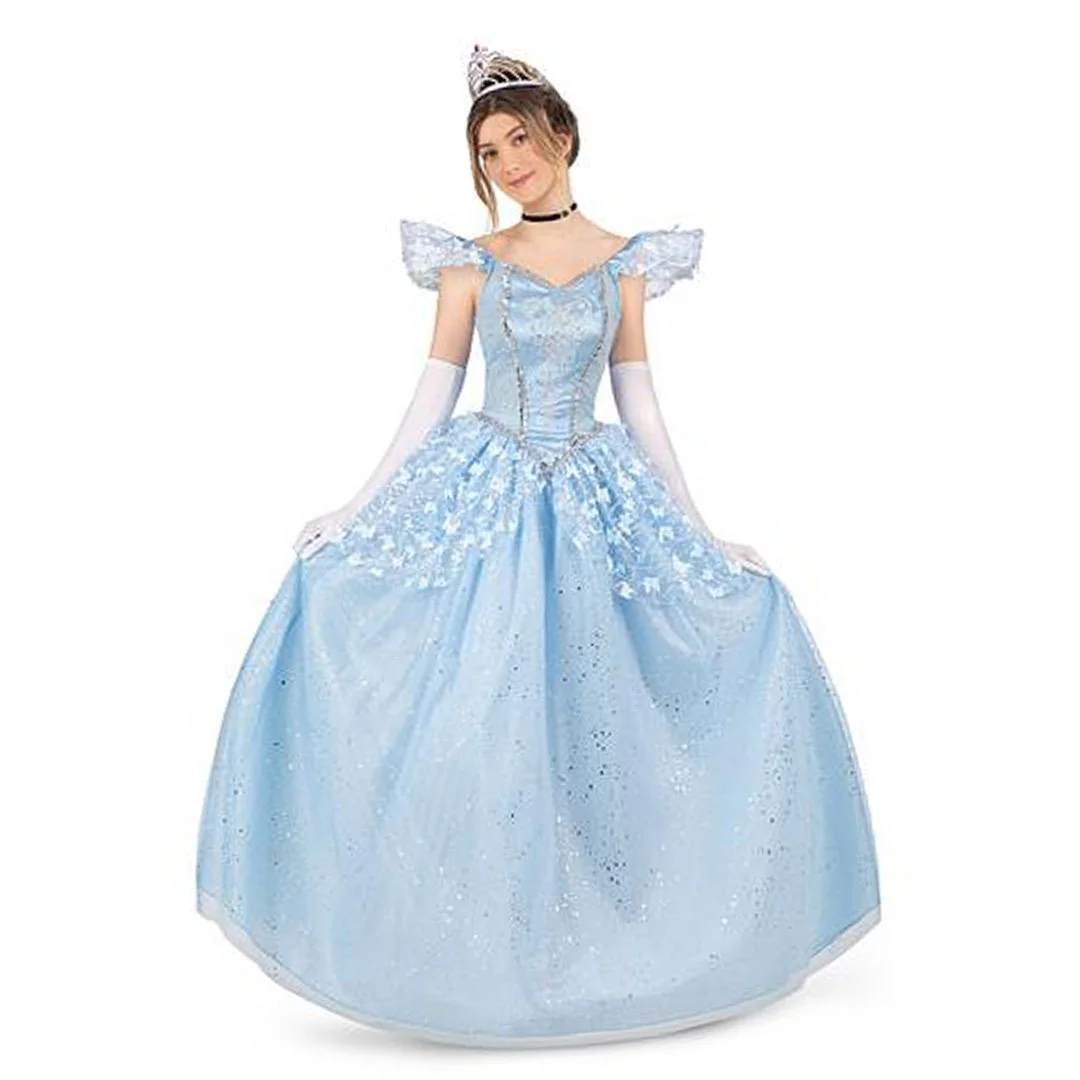 GLASS SLIPPER PRINCESS - ADULT COSTUME
