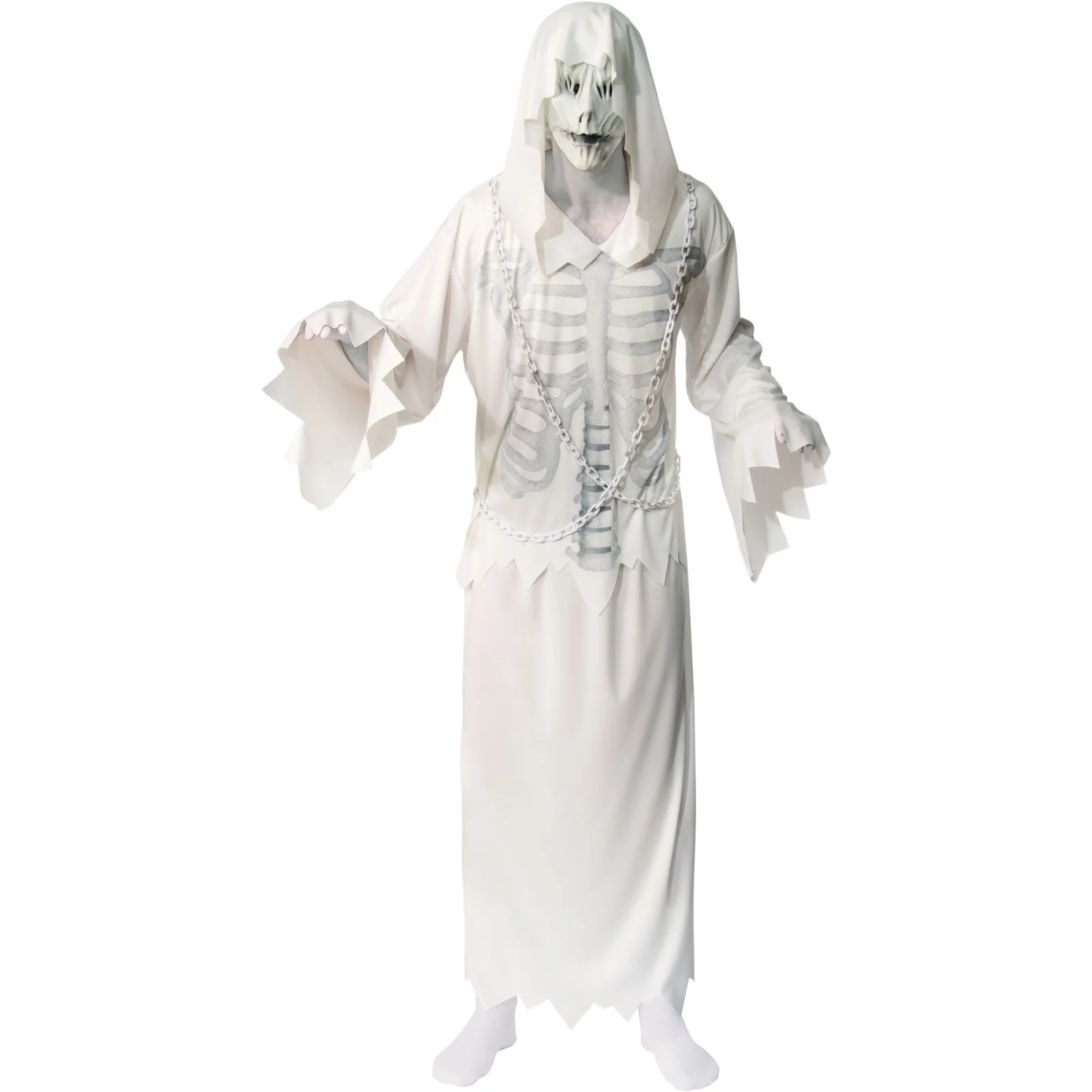 Hooded Ghost Adult Costume - Standard