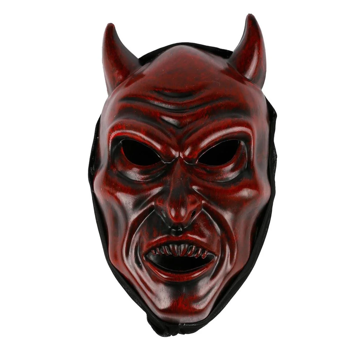 Party Gear Hween Red Devil Mask w/ Hood