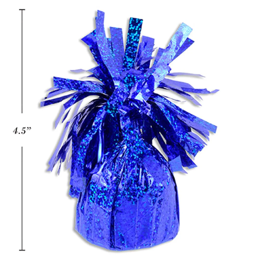 Laser Balloon Weight - Royal Blue