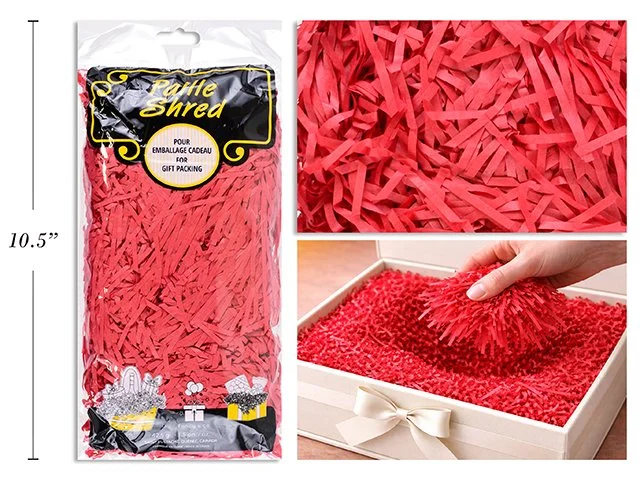 Zig Zag Shred Paper Red 42.5g