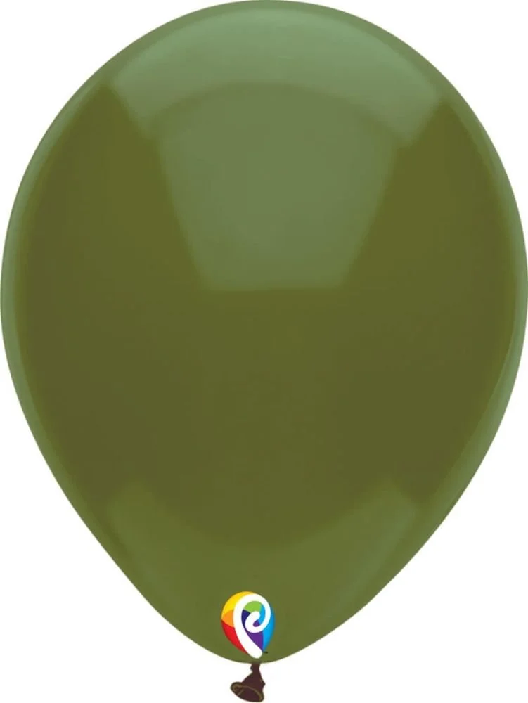 Funsational 12" Olive (15pcs) Balloons