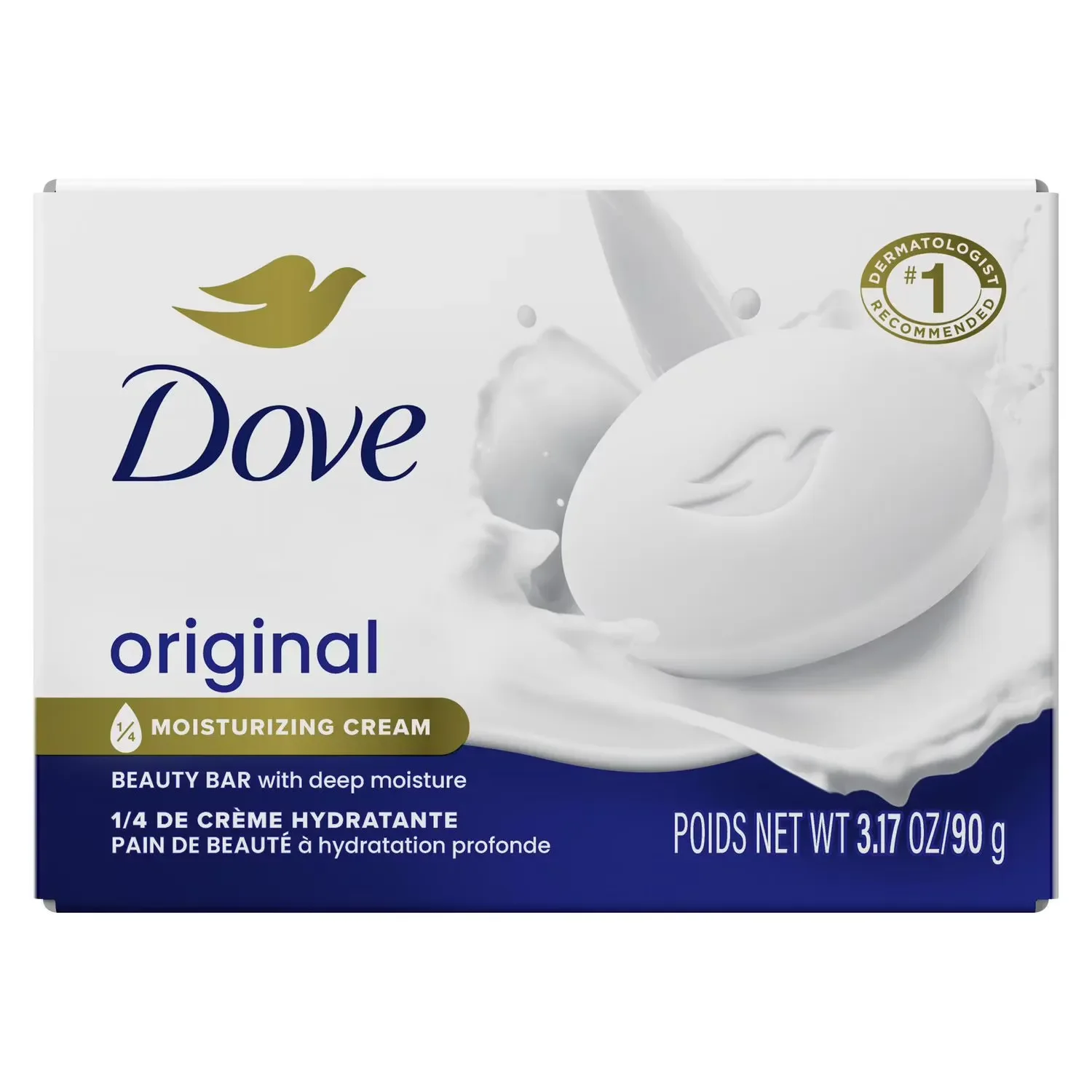 DOVE BEATYCREAM ORIGINAL 90 G BAR SOAP