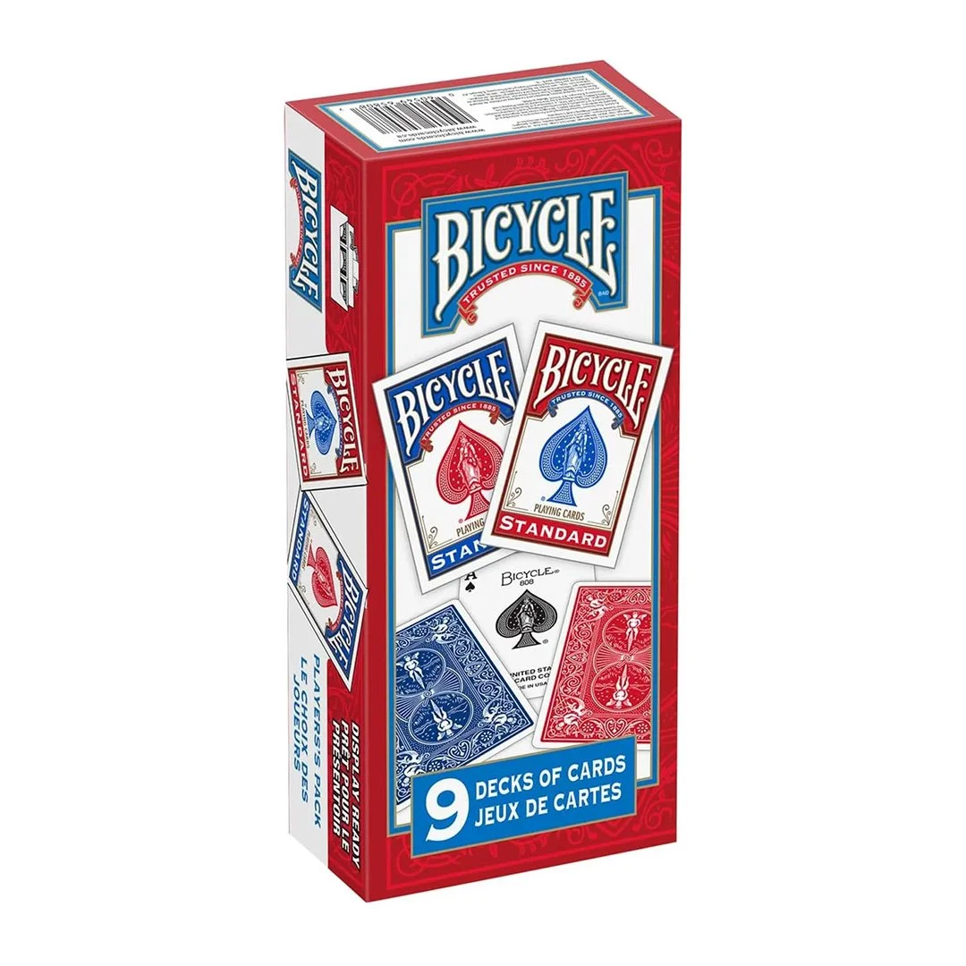 BICYCLE PLAYING CARD X 9