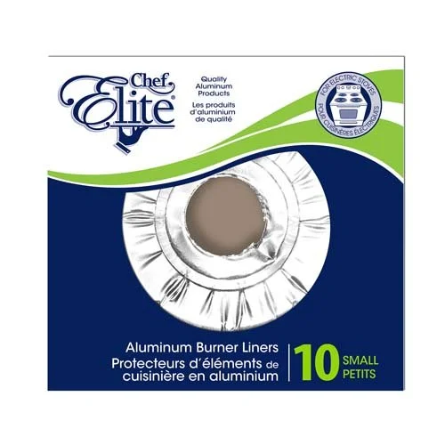 Chef Elite – Burner Liners – Small – 10Pk