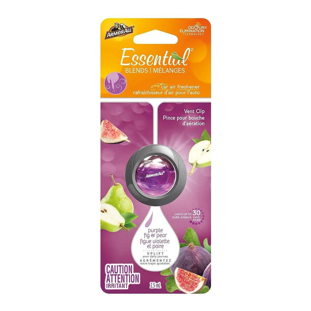 ARMOR ALL 1PK VENT CLIP PURPLE FIG 2.5ML
