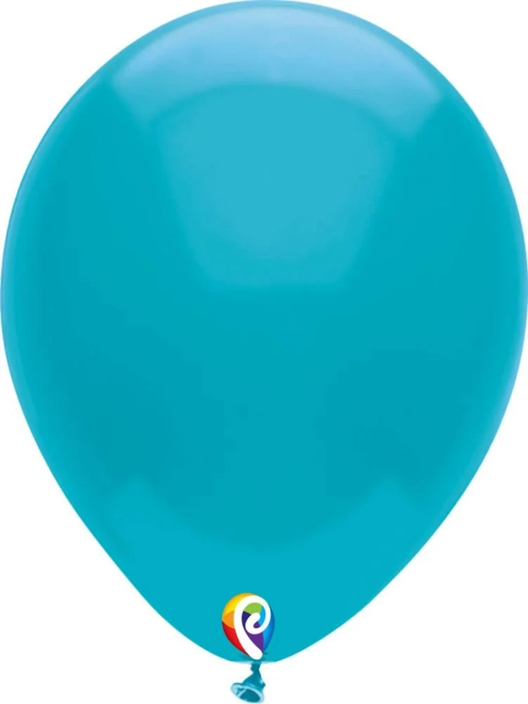 Funsational 12" Turquoise (15pcs) Balloons