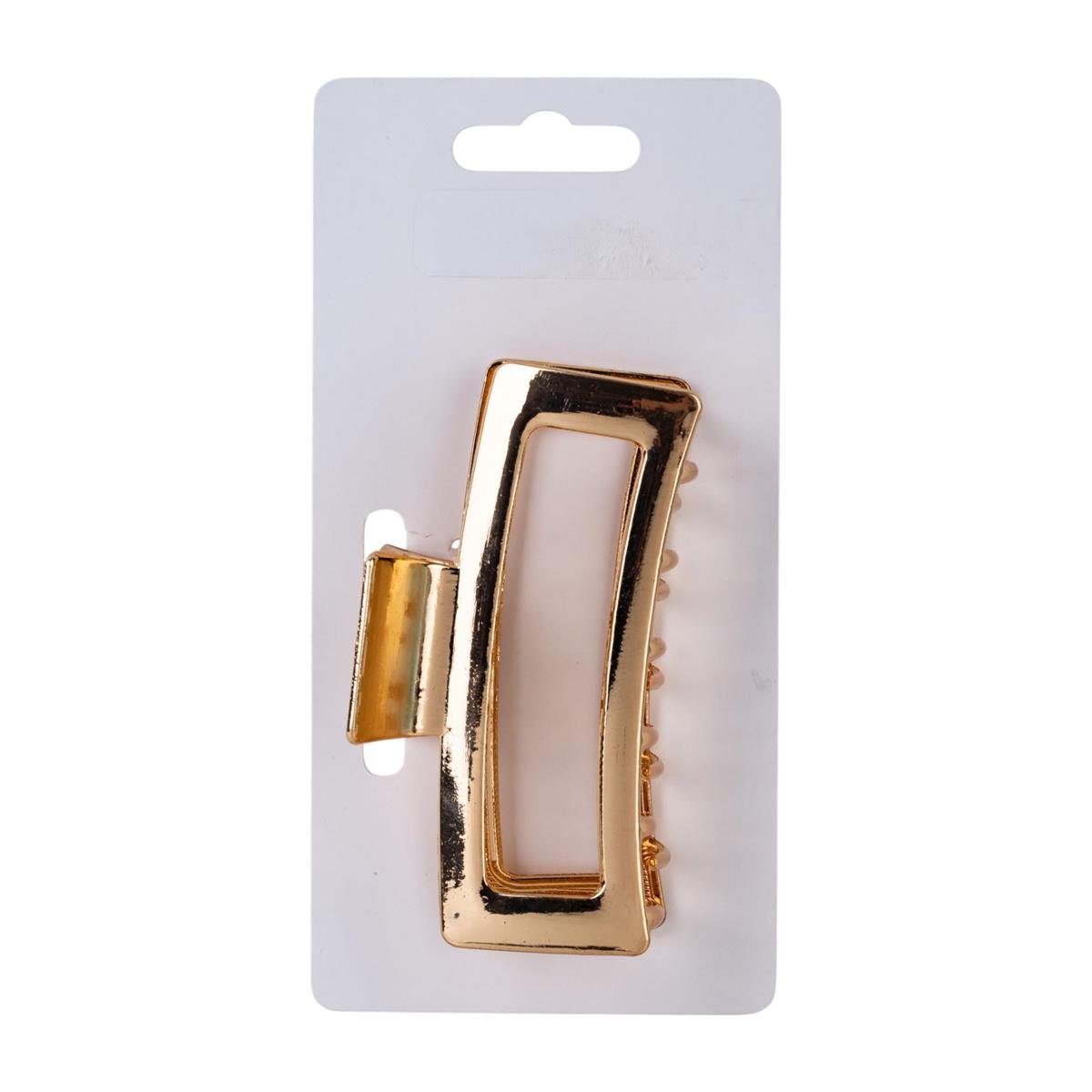 Bodico, Gold Rectangle Claw Clip, 8.5cm