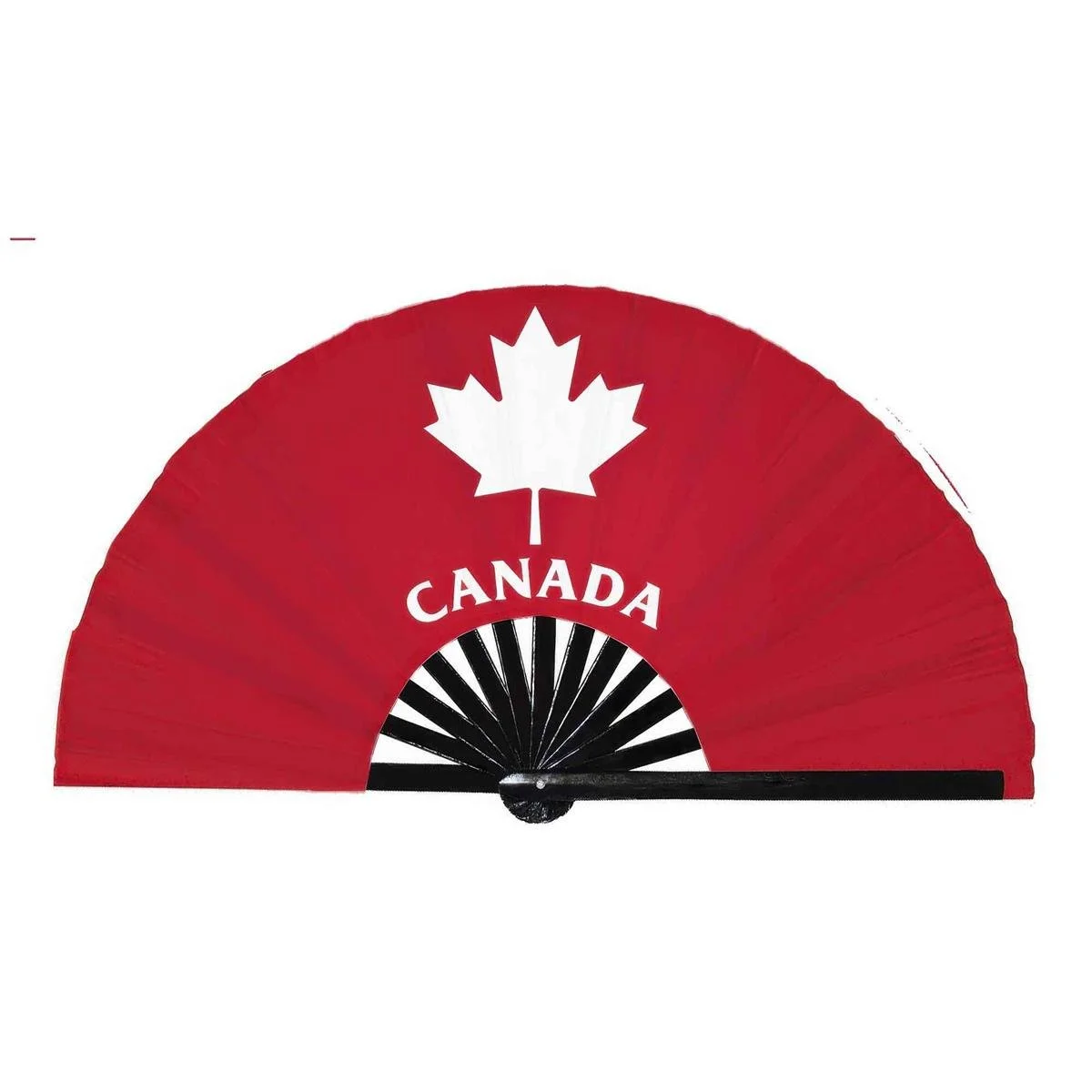 SOCCER EVENT- Canada Plystr/PS Folding Hand Fan 9"