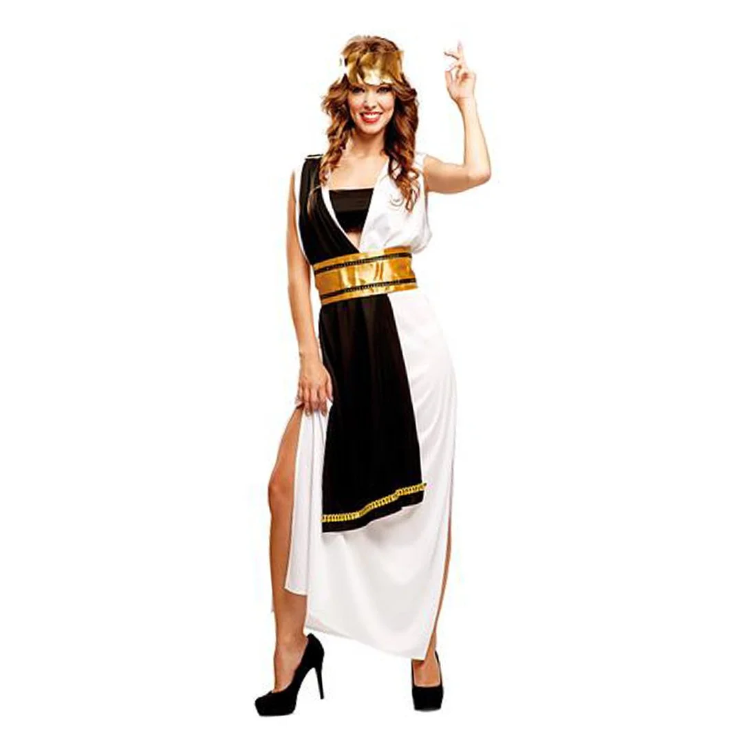 AGRIPINA BK/WH - ADULT COSTUME