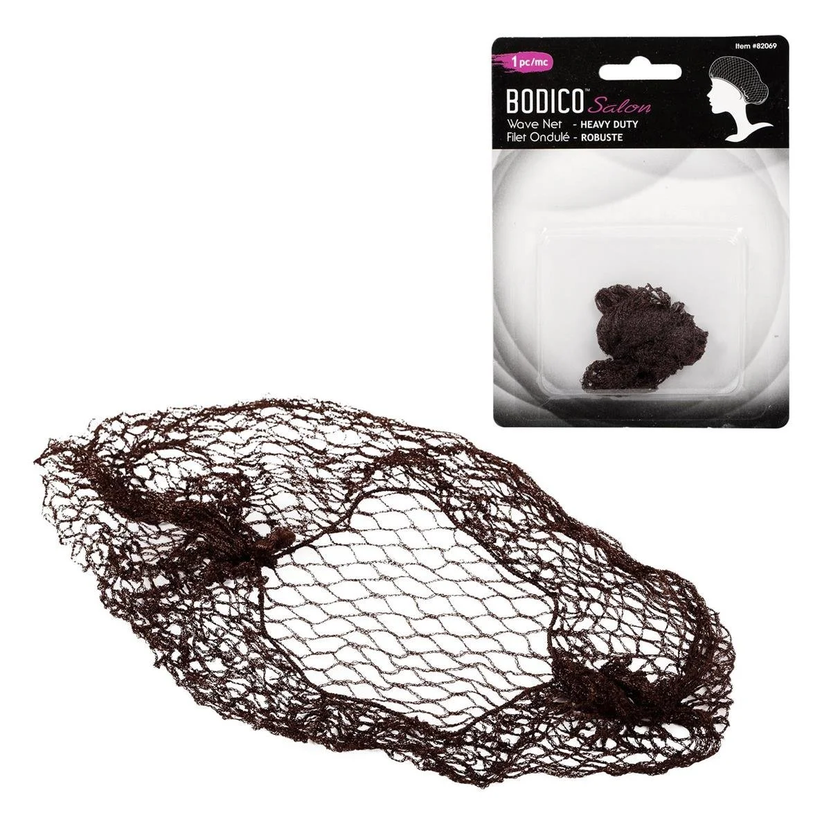 Bodico 1-pc Wave Net, 2 col.