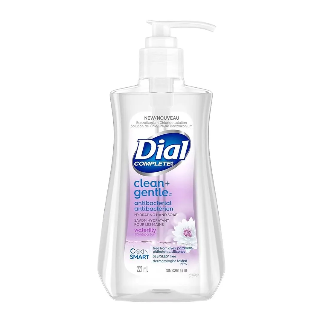 DIAL COMPLETE CLEAN + GENTLE WATERLILY 7.5 FL OZ (221 ML) HANDWASH