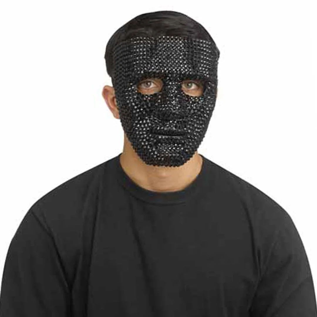 BLANK MASK WITH BLING