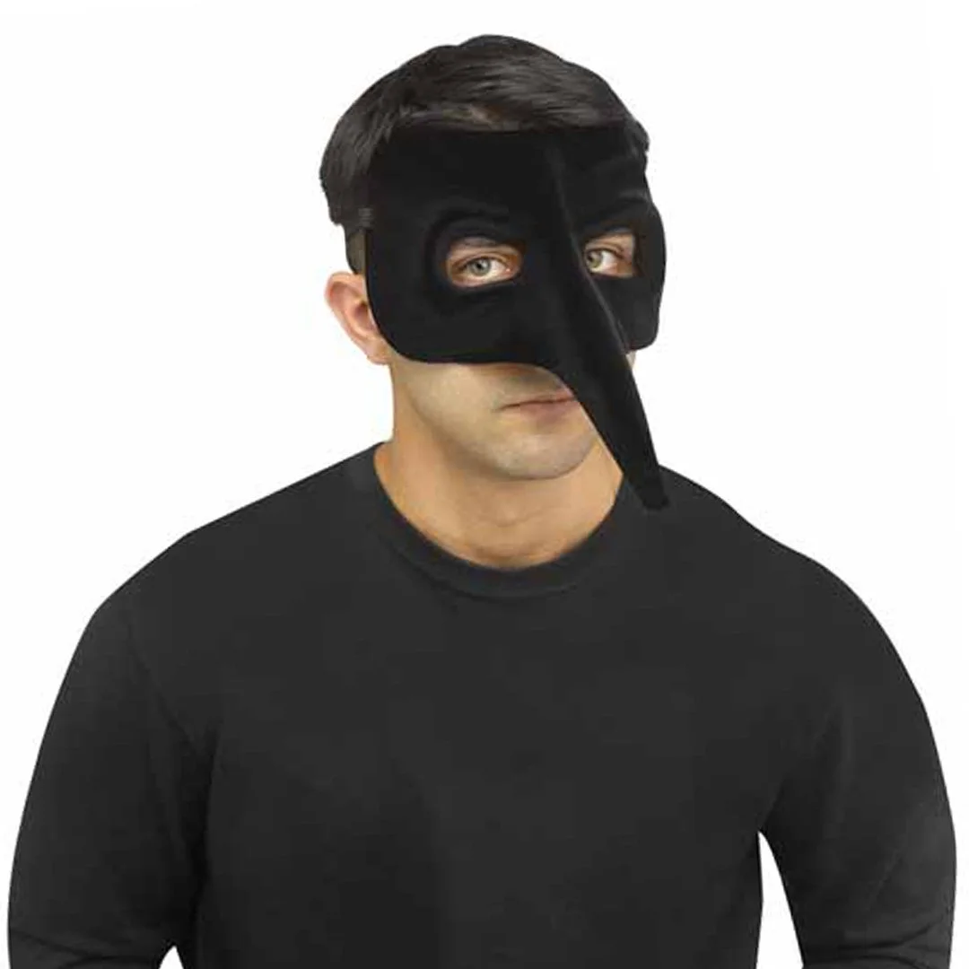 RAVEN MASK - VELVET VENETIAN