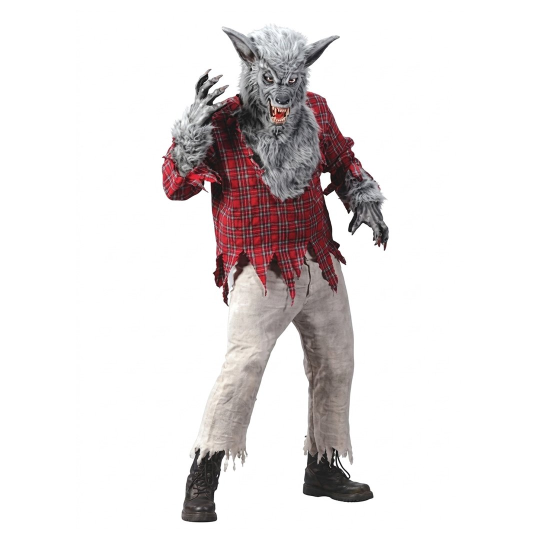 WEREWOLF GRAY SILVER - ADULT COSTUME