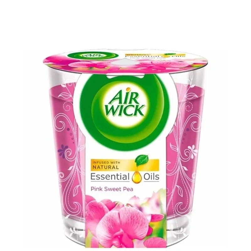 AIR WICK PINK SWEET PEA 105 G BASE CANDLE