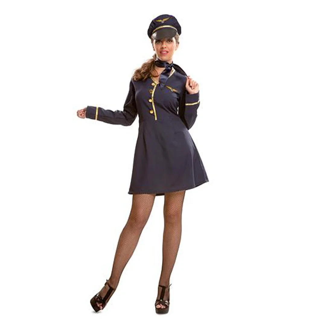 AIR HOSTESS - ADULT COSTUME