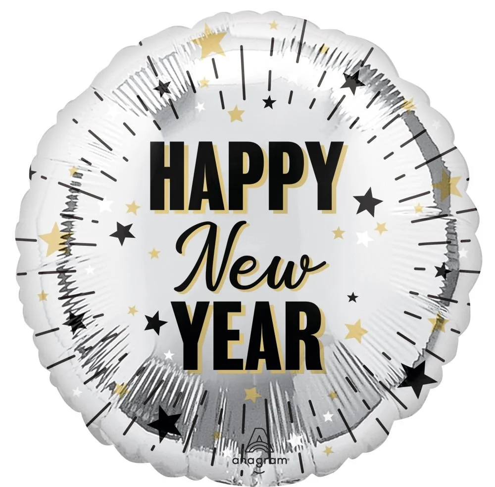 Standard Elegant New Year Celebration Balloon