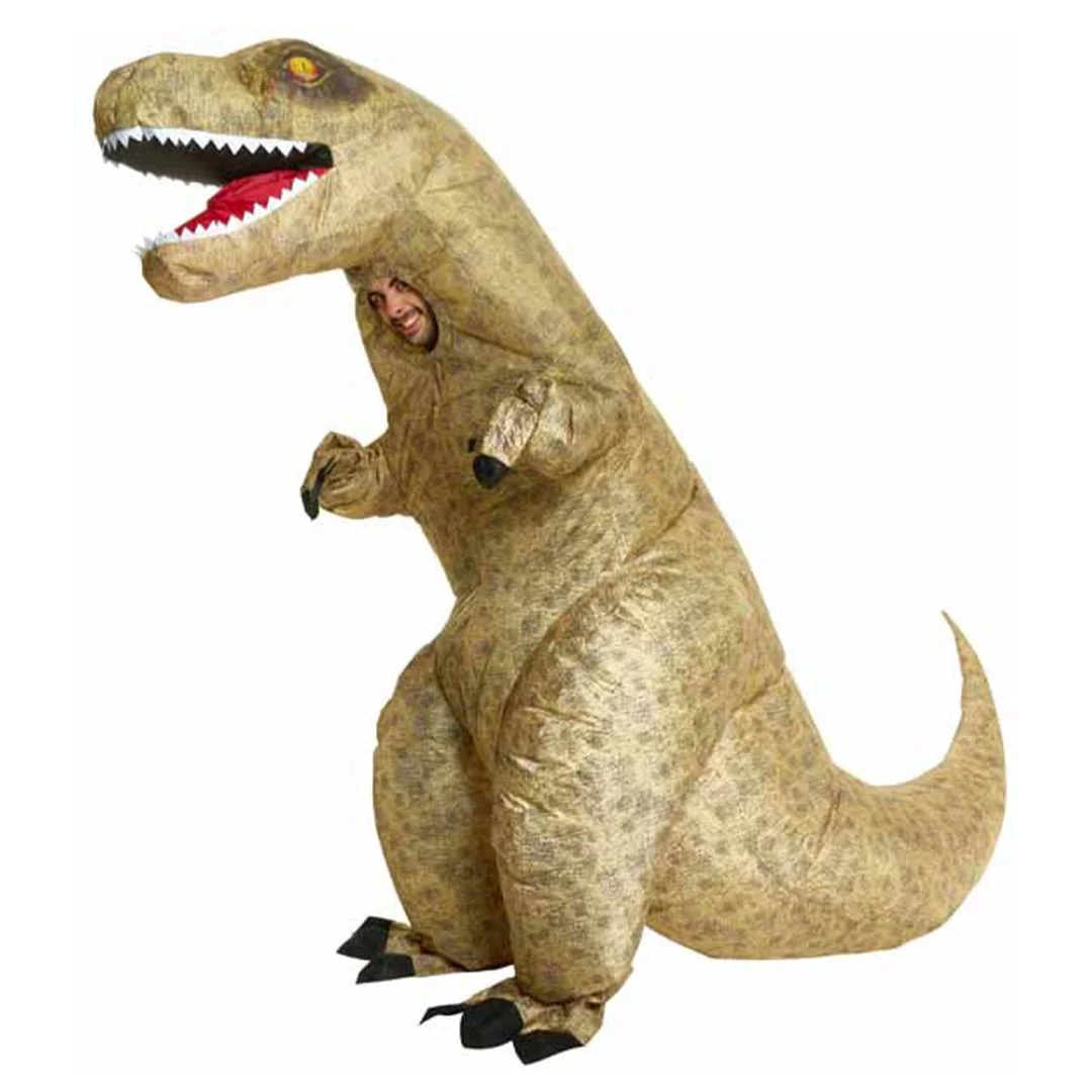 INFLATABLE GIANT T-REX - ADULT COSTUME