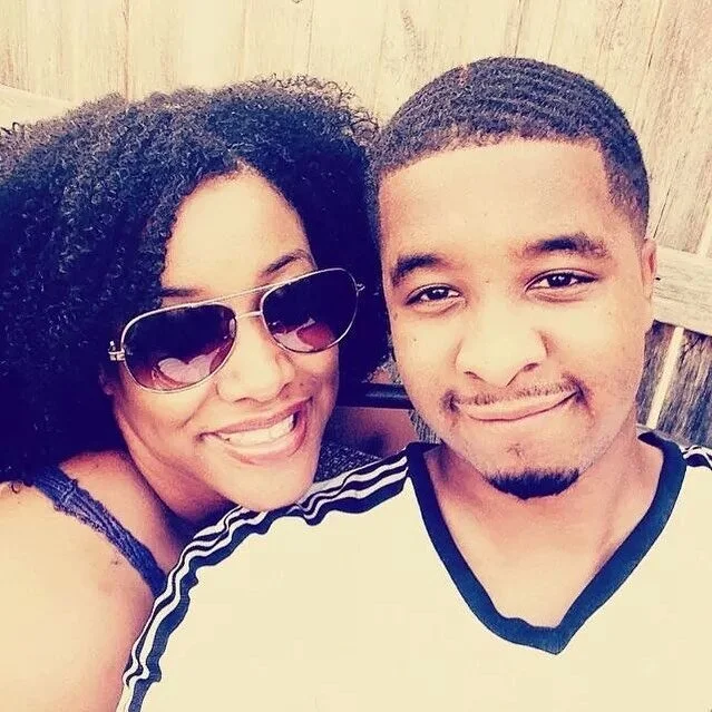 My favorite picture of us. I was certain that I would only be able to communicate via emoji from now on, because there are simply no words to explain this loss...this pain. But, I tried.
⁣
From the moment you were born, I thought you were my baby&mda