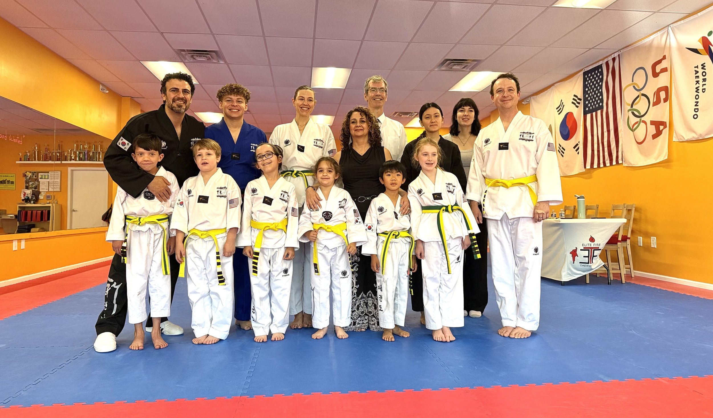 ELITE EMBERS and low BELTS TEST