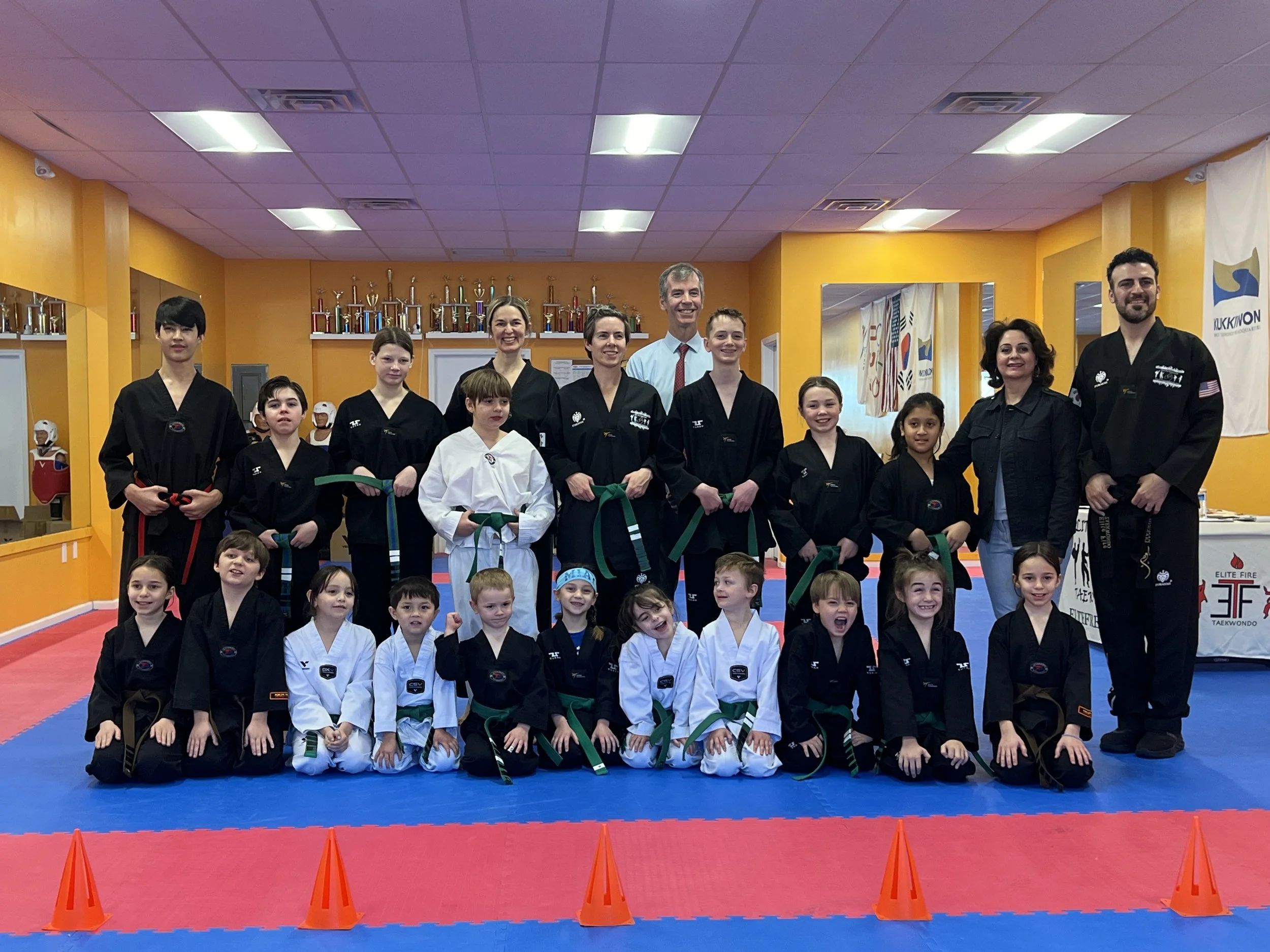 Test for Elite Embers, Low Ranks, High Ranks and Black Belts
