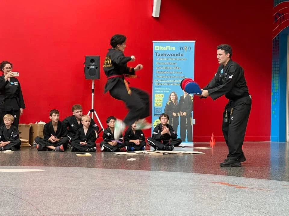 Family Taekwondo Classes Raleigh NC, Elite Fire Taekwondo 02.JPG