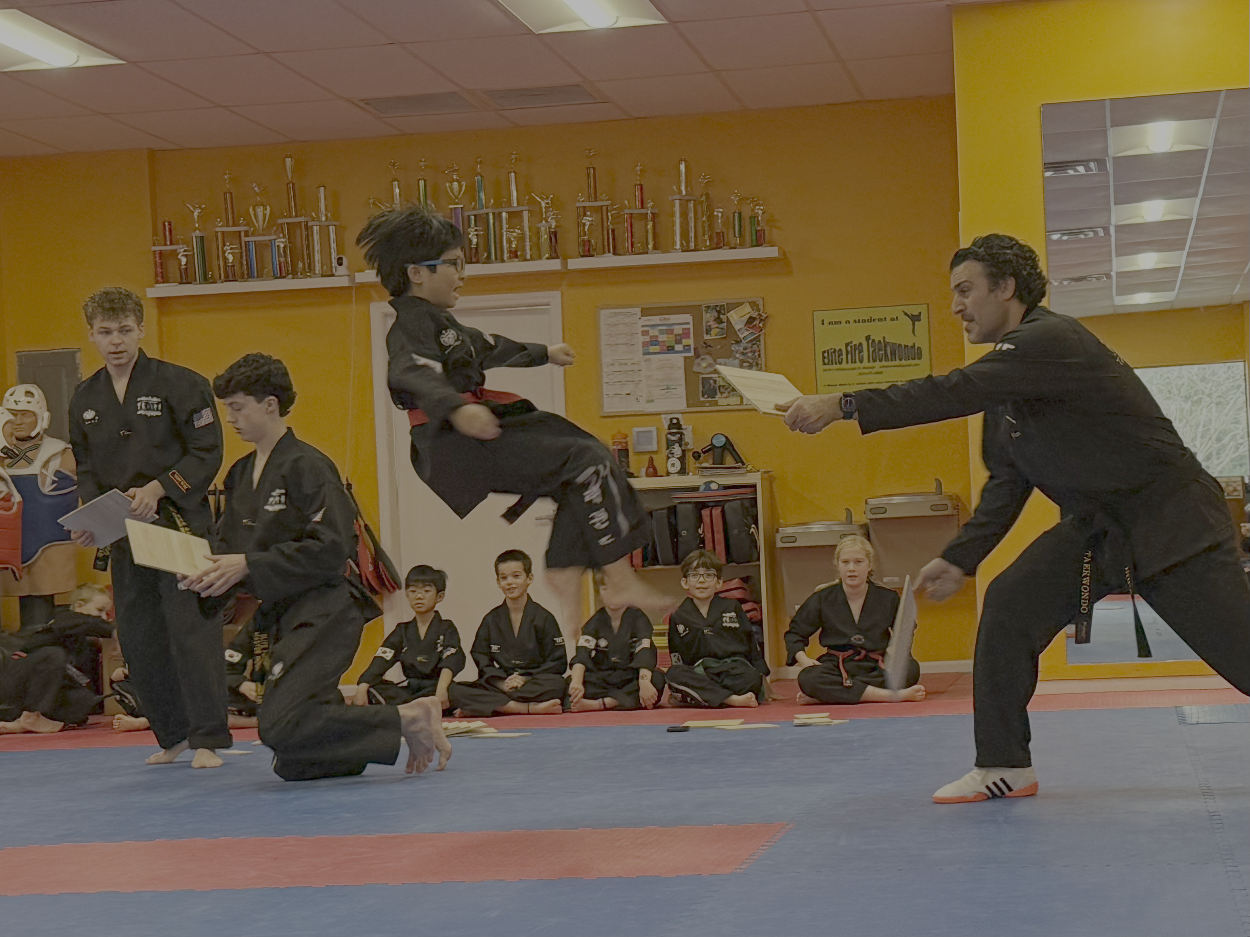 Taekwondo Birthday Party Raleigh NC Elite Fire Taekwondo 03.png