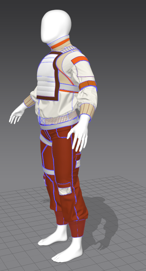 Marvelous Designer Front View 3