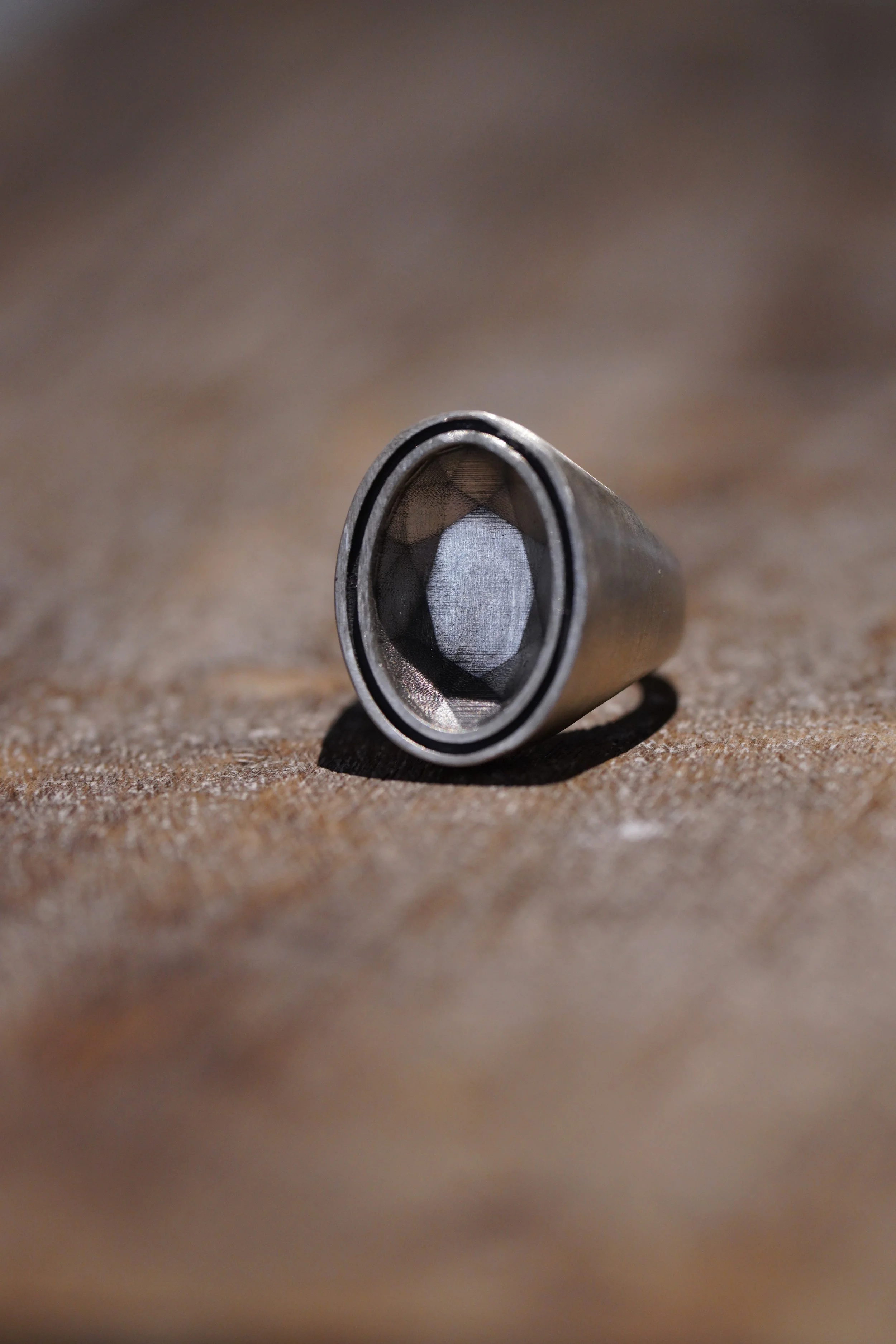 SV HEAVY SIGNET RING｜ファッション