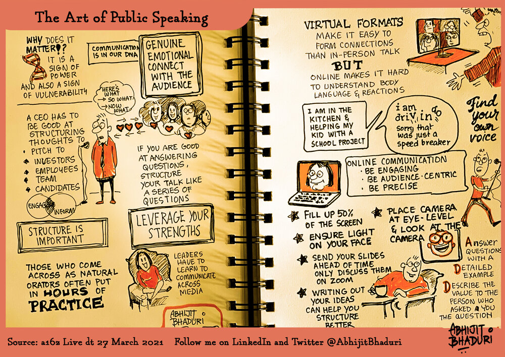 This sketchnote also has tips on how to be more impactful on Zoom calls.