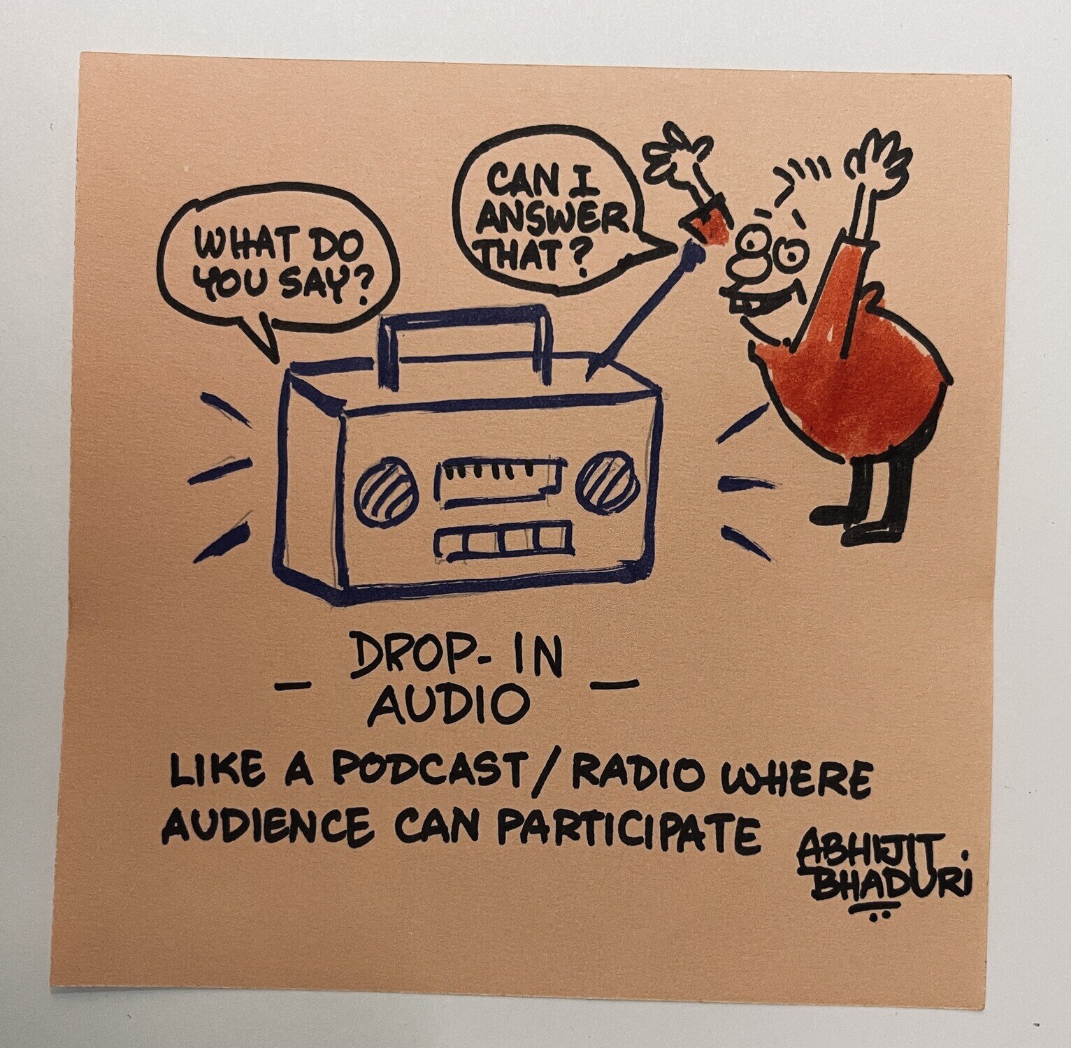 Job seekers and finding recruiters. To coach people on how to answer interview questions. < Listen to this > Think of live audio like a podcast where the listener can chime in.