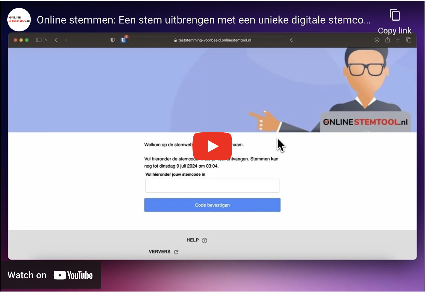 Online stemtool biedt gecontroleerde stemming