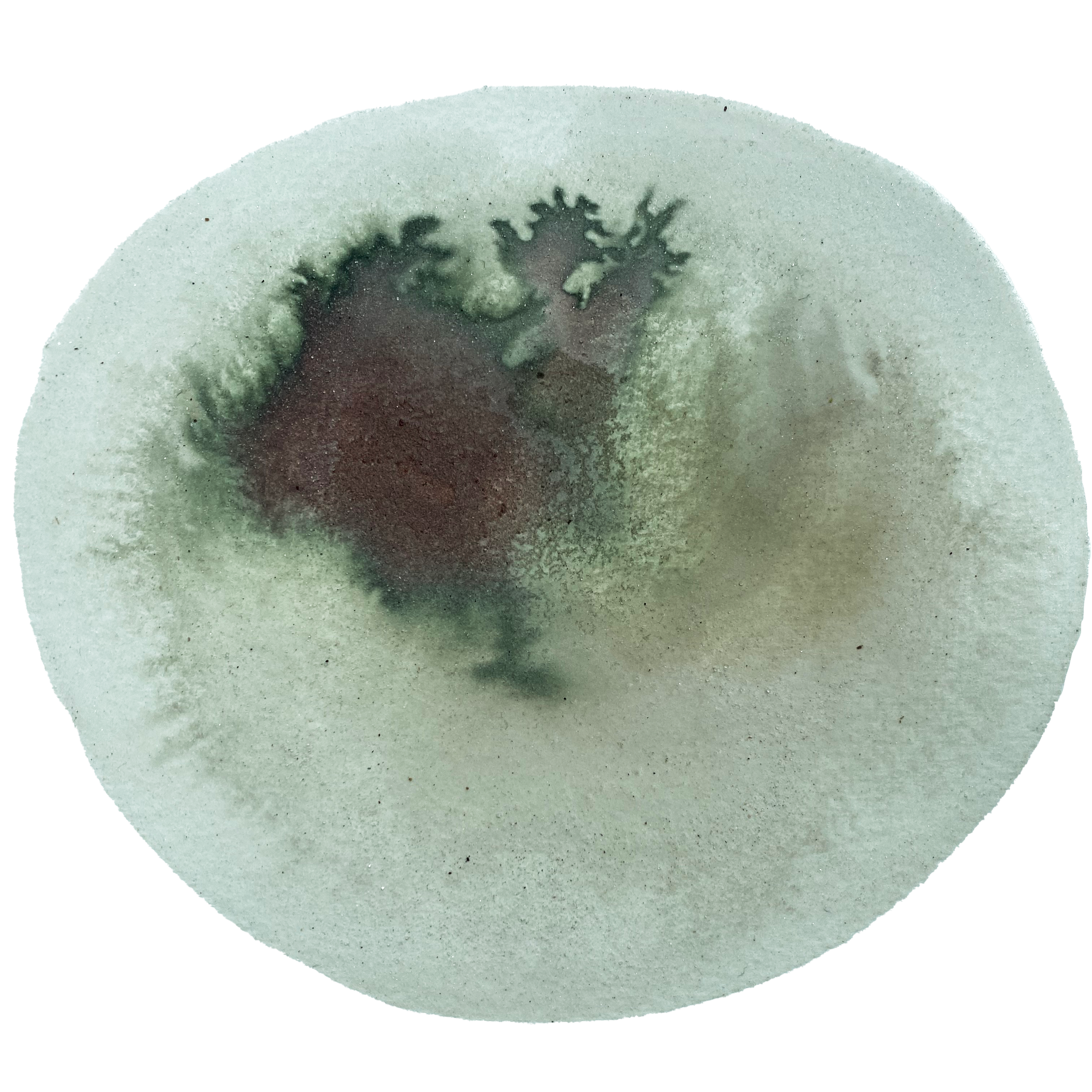 ink made from marble dust and black olive