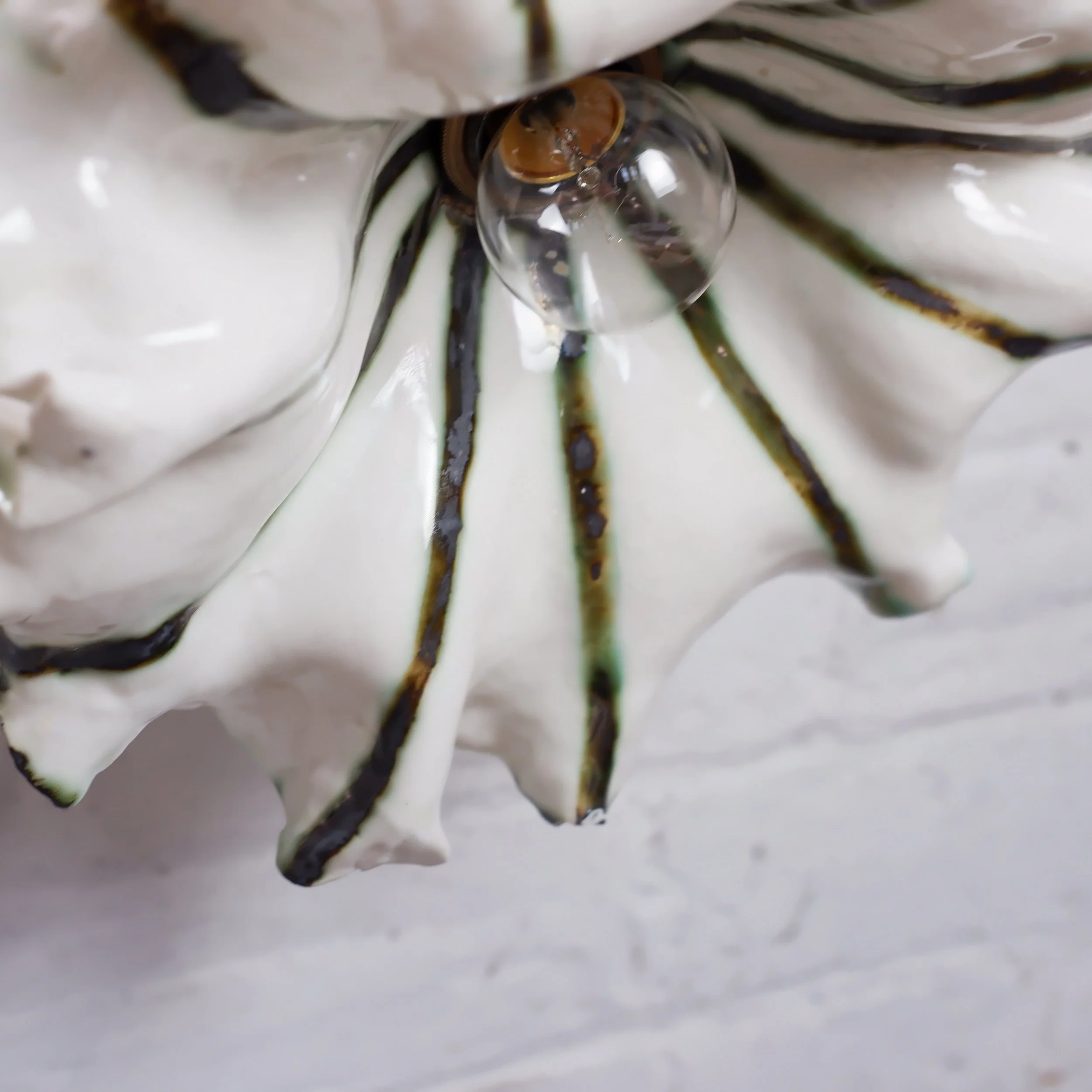  Seaweed Green Sea Anemone Wall Light.JPG
