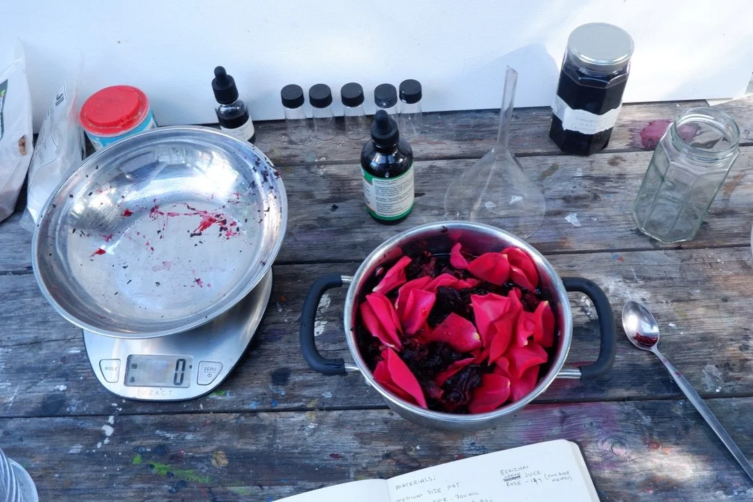 Commissioned to make three inks by the perfume company Jo Malone based on the head, heart and base note of one of their perfumes.