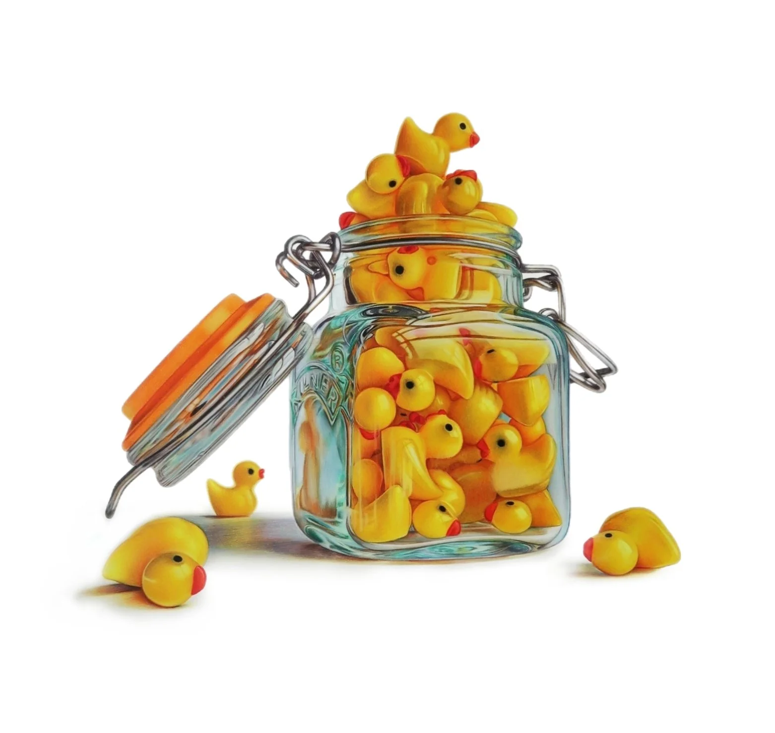 PRE-ORDER 'Happy Go Ducky'