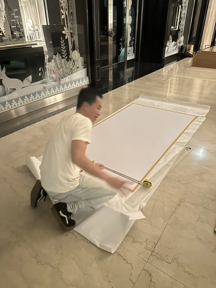 Backdrop measurement