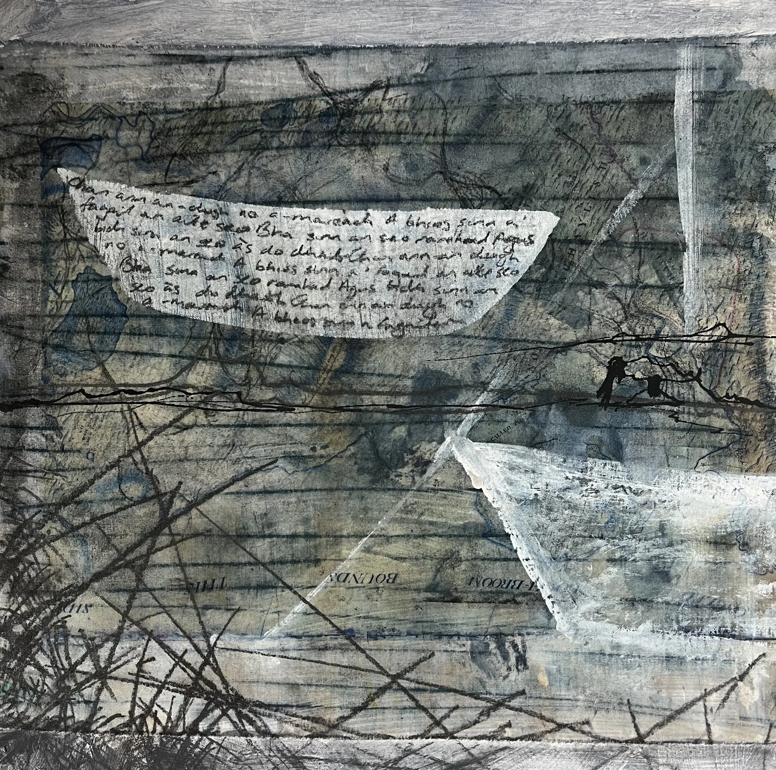 Anna Bhàn - mixed media