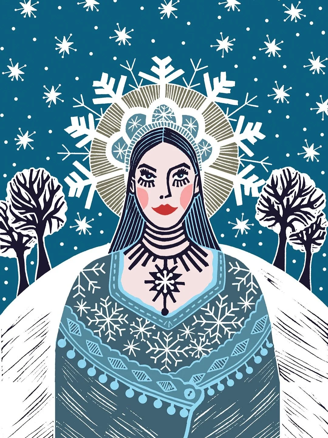 Yay! December 1st is here, which can only mean one thing&hellip; the start of @jehane_ltd 12 Days of Christmas Creative Challenge! ✨
Today&rsquo;s prompt is &ldquo;Snow Queen&rdquo;, and I loved bringing this magical, majestic figure to life&mdash;gl