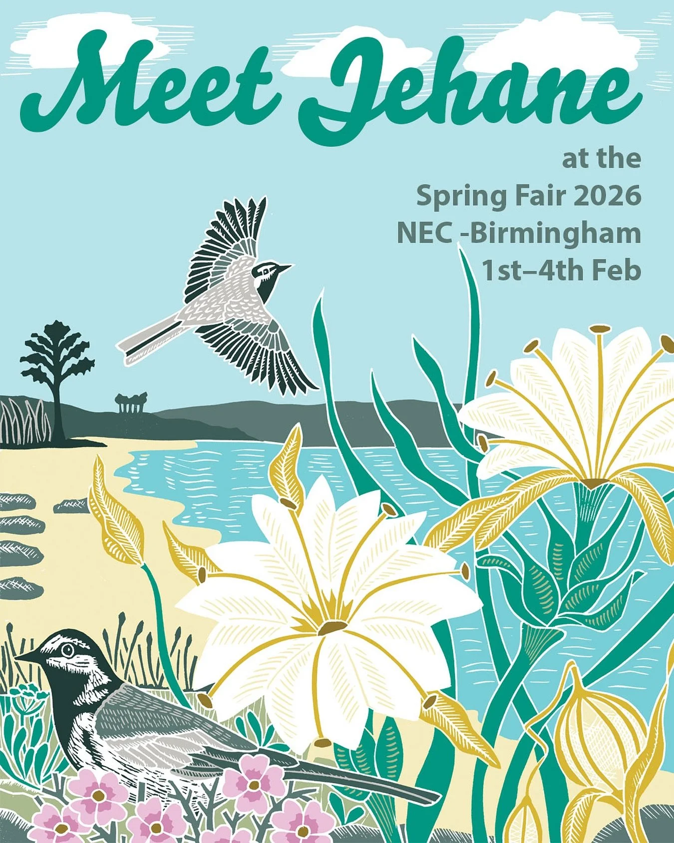 ✨ Meet my agent! ✨
Jehane &amp; the J Team are heading to Spring Fair 2026 and I couldn&rsquo;t be more excited!
They&rsquo;ll be showcasing my latest illustrations at the NEC Birmingham 🇬🇧
📍 Stand 4B86 | Licensing Lab
🗓 1&ndash;4 Feb 2026
Want t
