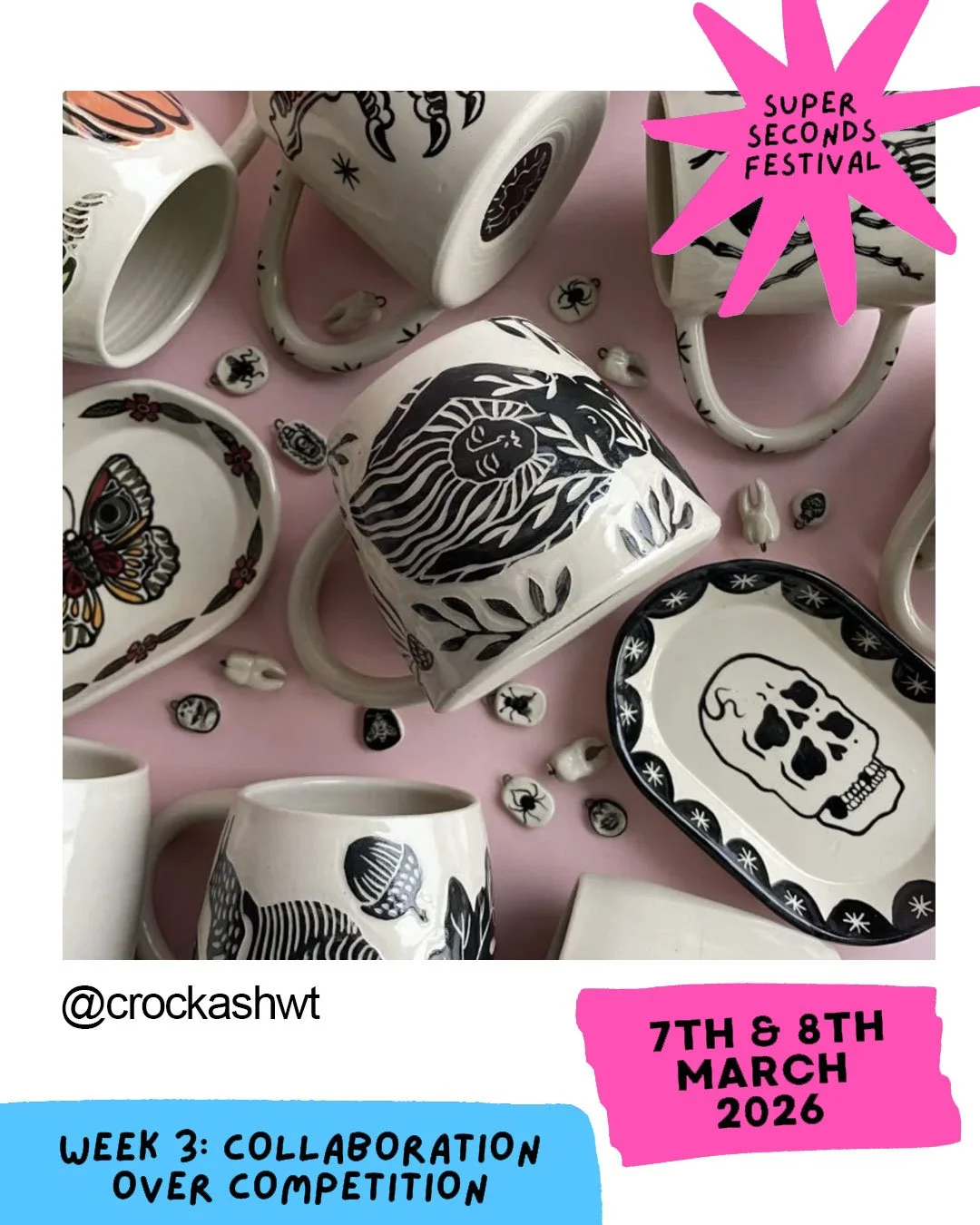 All the wonderful independent makers are now live @supersecondsfestival 
Just search for the Maker Line-Up to start building your wish list ahead of 7th March 💫

I&rsquo;ve discovered so many brilliant small indie businesses already&mdash;absolutely